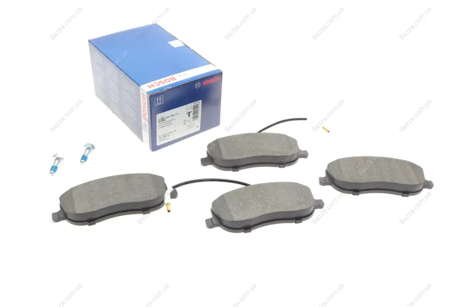 Передние тормозные колодки bosch 0986424789