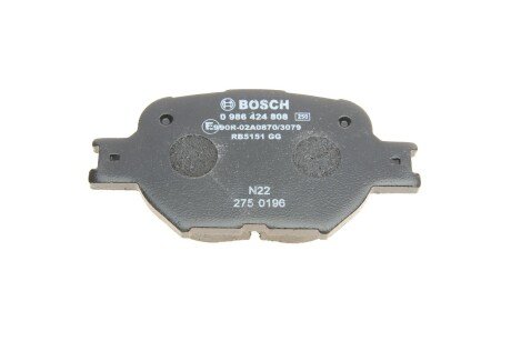 Передние тормозные колодки bosch 0 986 424 808