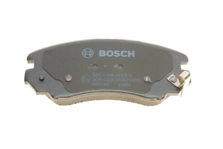 Передні тормозні (гальмівні) колодки bosch 0986424815