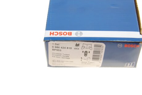 Передні тормозні (гальмівні) колодки bosch 0986424815