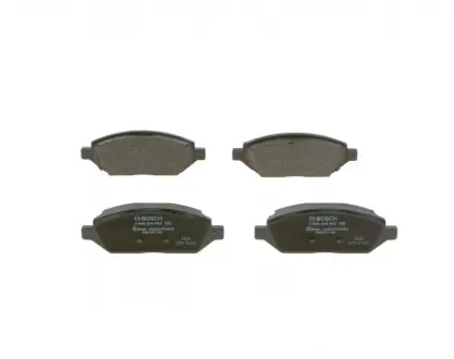 Передние тормозные колодки bosch 0986424842