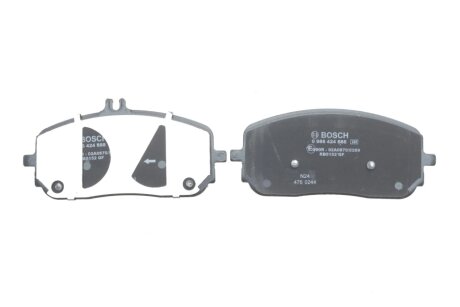 Передні тормозні (гальмівні) колодки bosch 0986424888