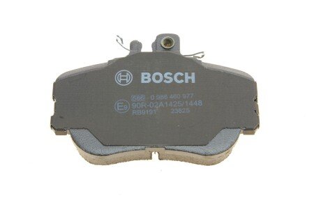 Передние тормозные колодки bosch 0986460977