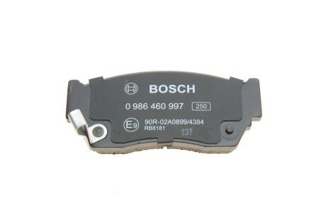 Передние тормозные колодки bosch 0 986 460 997