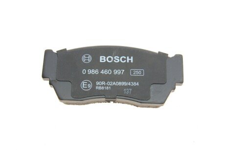 Передние тормозные колодки bosch 0 986 460 997