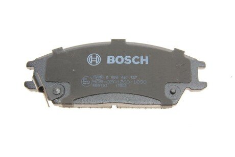 Передние тормозные колодки bosch 0986461127
