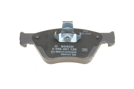 Передні тормозні (гальмівні) колодки bosch 0986461129