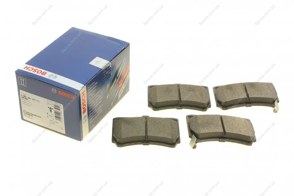 Передні тормозні (гальмівні) колодки Bosch 0 986 461 141 (фото 1)