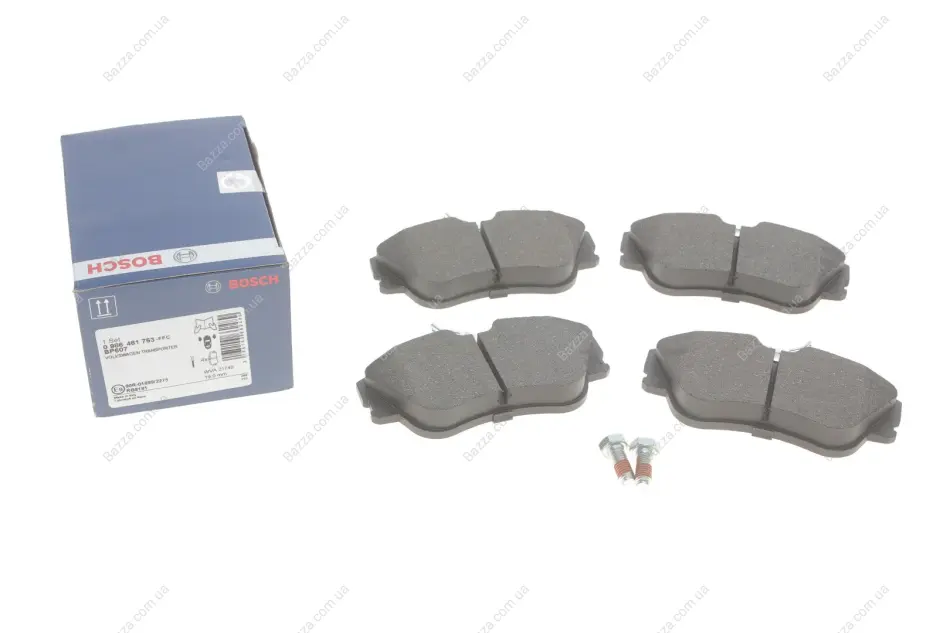 Передні тормозні (гальмівні) колодки Bosch 0 986 461 753 (фото 1)