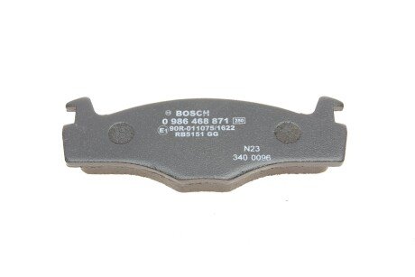 Передние тормозные колодки bosch 0 986 468 871