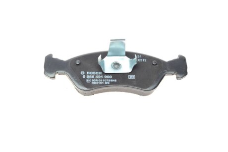 Передние тормозные колодки bosch 0986491900