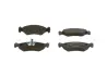 Передние тормозные колодки bosch 0986492020