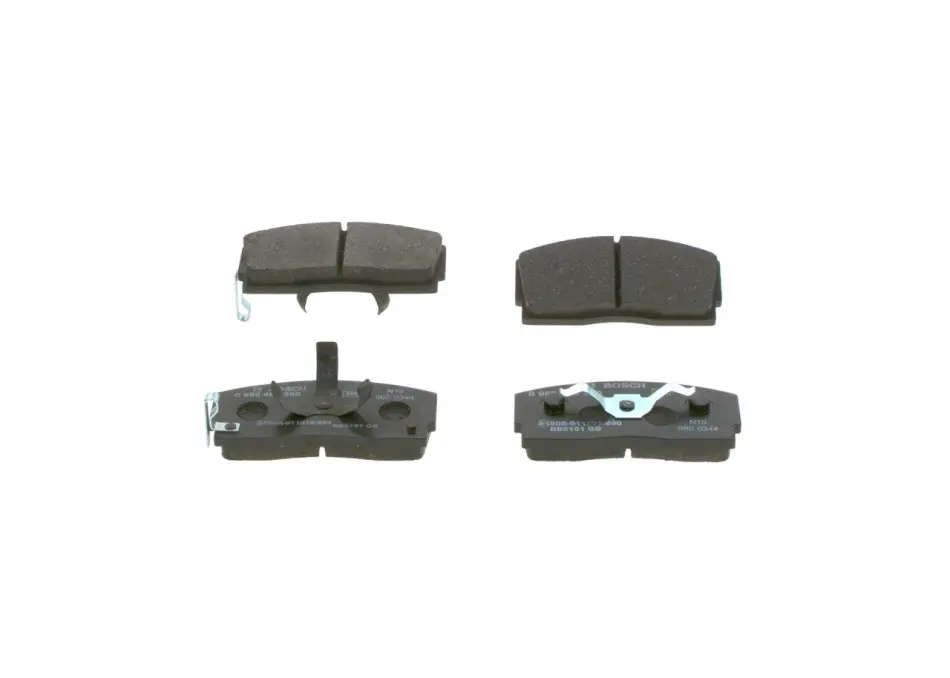 Передние тормозные колодки bosch 0986493390