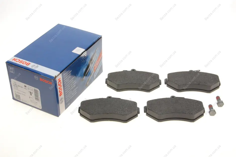 Передние тормозные колодки bosch 0986494021
