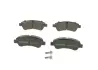 Передние тормозные колодки bosch 0 986 494 027