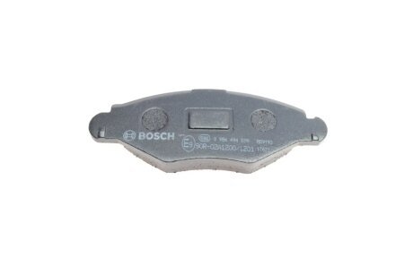 Передние тормозные колодки bosch 0986494039