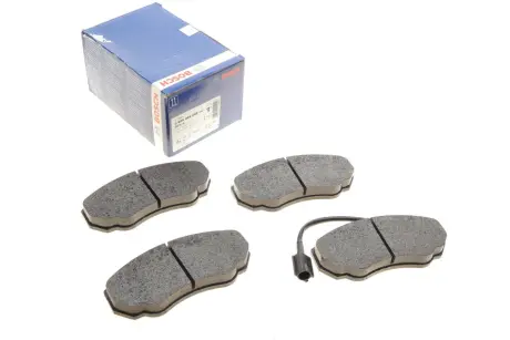 Передние тормозные колодки bosch 0986494048
