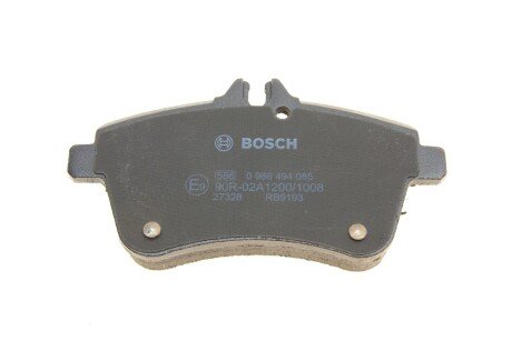 Передние тормозные колодки bosch 0986494085