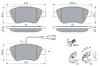 Передние тормозные колодки bosch 0 986 494 113