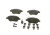 Передние тормозные колодки bosch 0 986 494 113