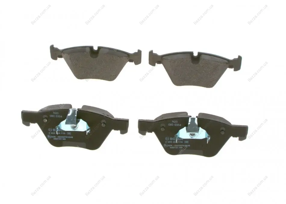 Передние тормозные колодки bosch 0 986 494 118
