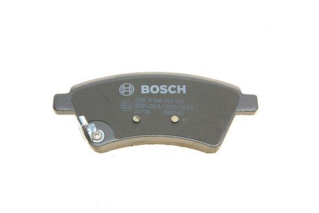 Передні тормозні (гальмівні) колодки bosch 0 986 494 129