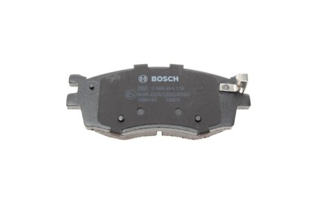 Передні тормозні (гальмівні) колодки bosch 0986494139