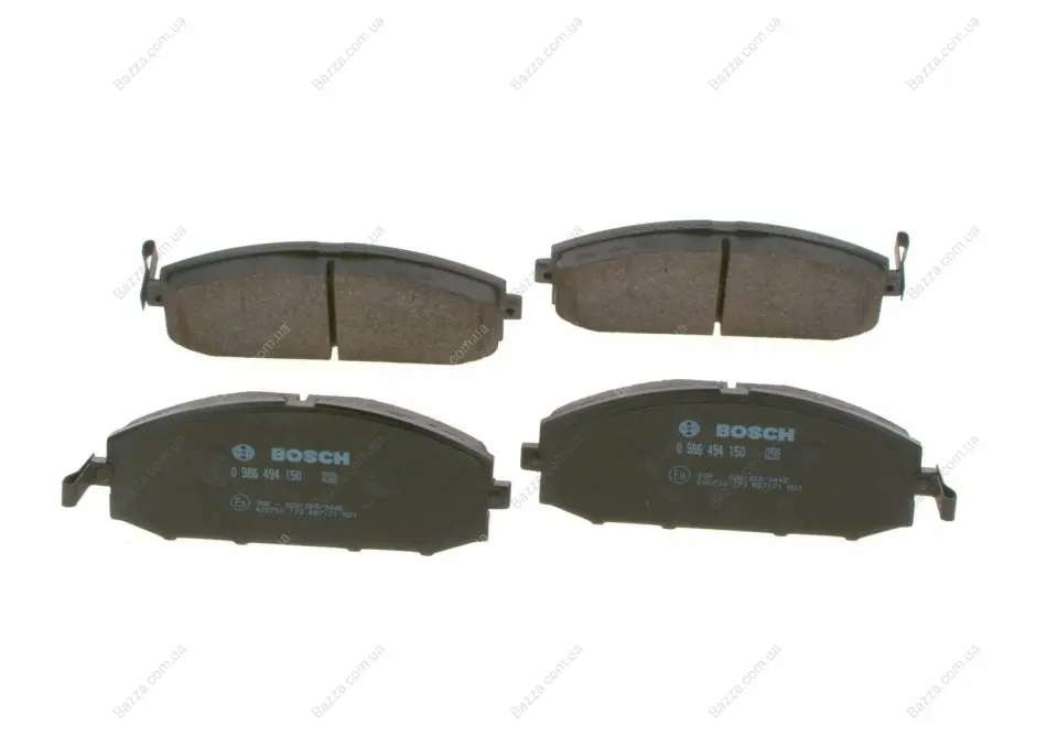Передние тормозные колодки bosch 0986494150
