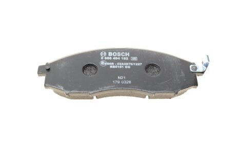 Передні тормозні (гальмівні) колодки bosch 0986494152