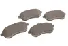 Передние тормозные колодки bosch 0 986 494 161