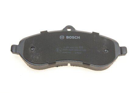 Передні тормозні (гальмівні) колодки bosch 0986494163
