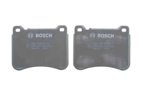 Передні тормозні (гальмівні) колодки bosch 0986494166