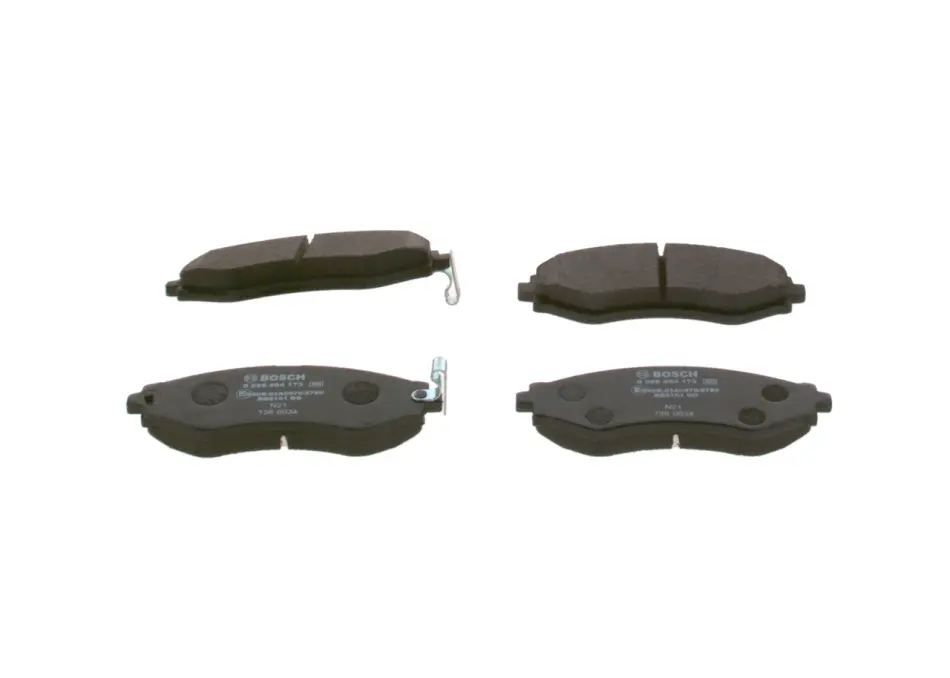 Передние тормозные колодки bosch 0 986 494 173