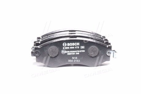 Передні тормозні (гальмівні) колодки bosch 0986494173