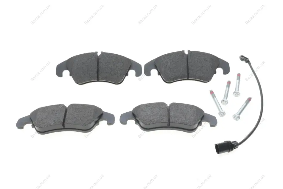 Передні тормозні (гальмівні) колодки Bosch 0 986 494 201 (фото 1)