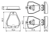 Передні тормозні (гальмівні) колодки Bosch 0986494215 (фото 5)