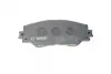 Передние тормозные колодки bosch 0986494240