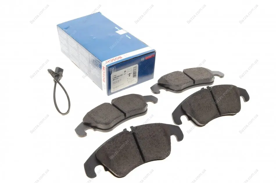 Передні тормозні (гальмівні) колодки Bosch 0 986 494 259 (фото 1)