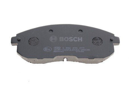 Передние тормозные колодки bosch 0986494277