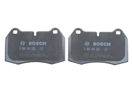 Передние тормозные колодки bosch 0986494282