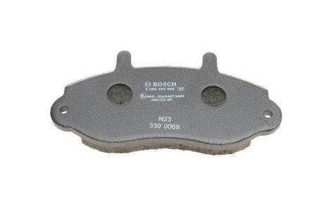Передні тормозні (гальмівні) колодки bosch 0986494288