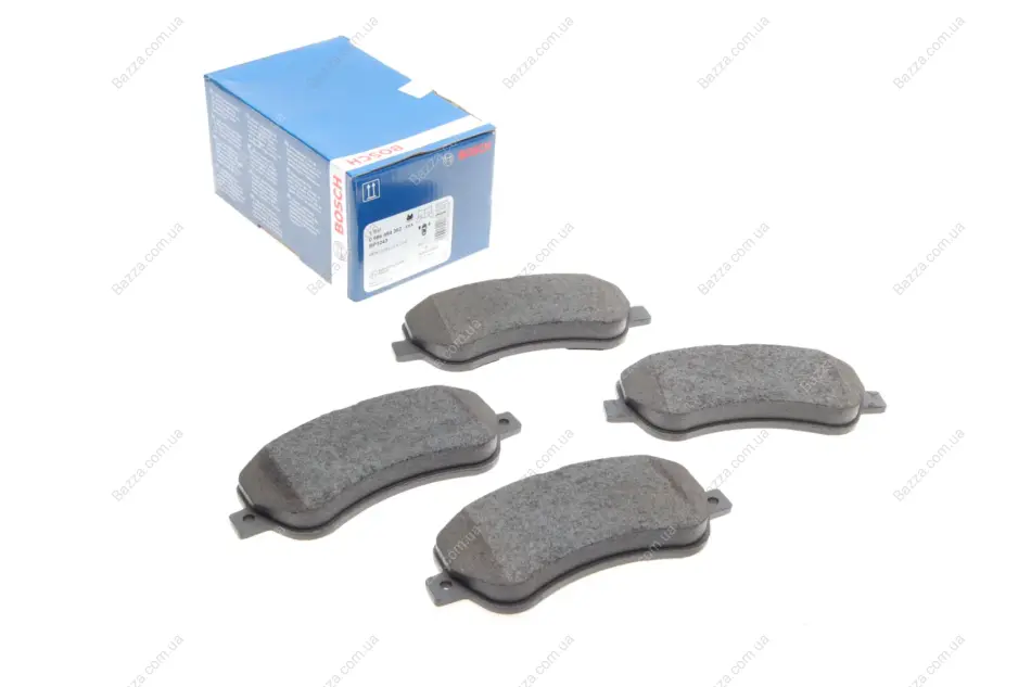 Передні тормозні (гальмівні) колодки Bosch 0 986 494 302 (фото 1)