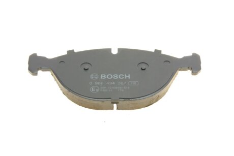 Передні тормозні (гальмівні) колодки bosch 0986494307
