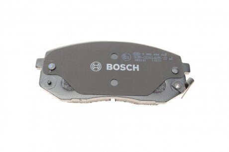 Передние тормозные колодки bosch 0986494422