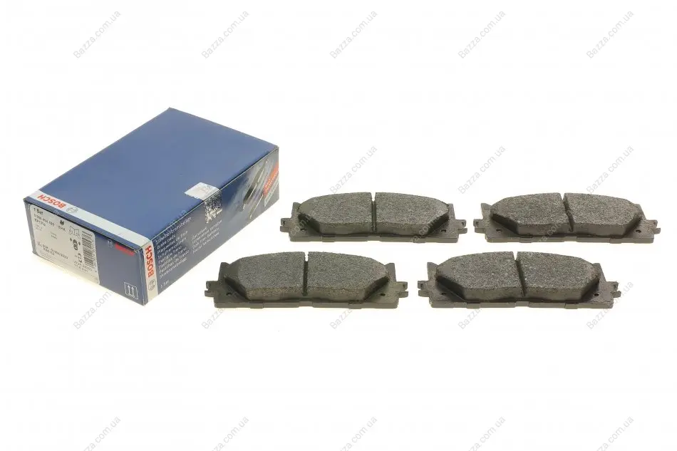 Передние тормозные колодки bosch 0986494430
