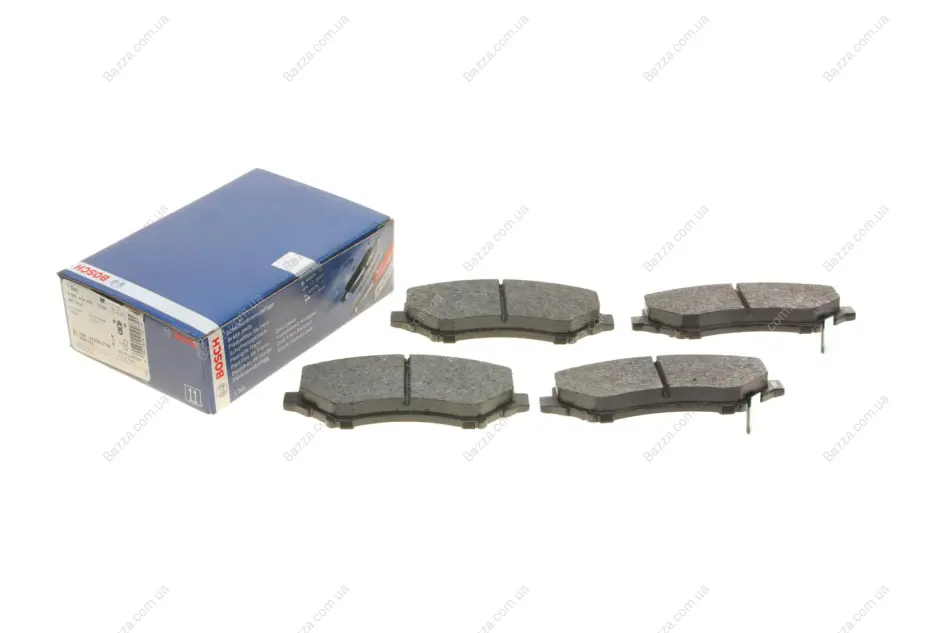 Передние тормозные колодки bosch 0 986 494 493