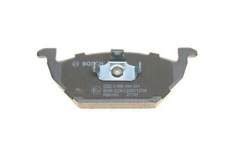 Передние тормозные колодки bosch 0986494524