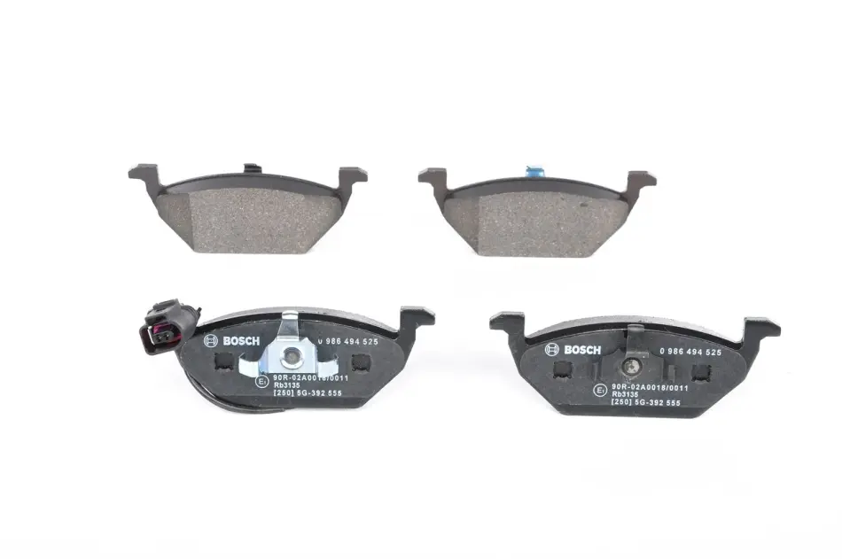 Передні тормозні (гальмівні) колодки Bosch 0 986 494 525 (фото 1)