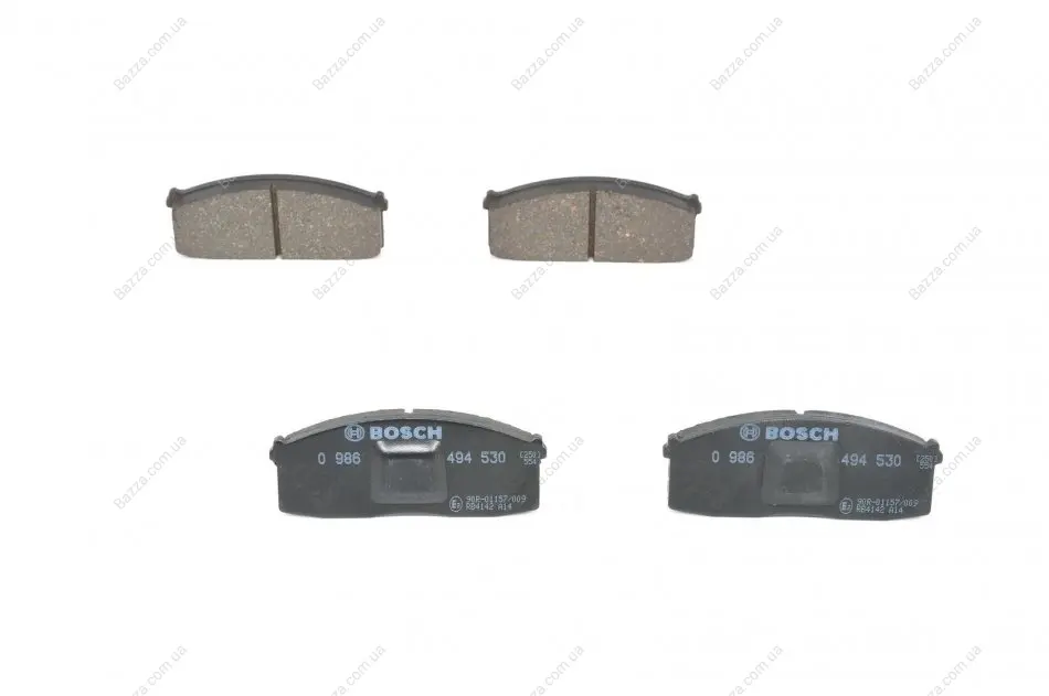 Передние тормозные колодки bosch 0986494530