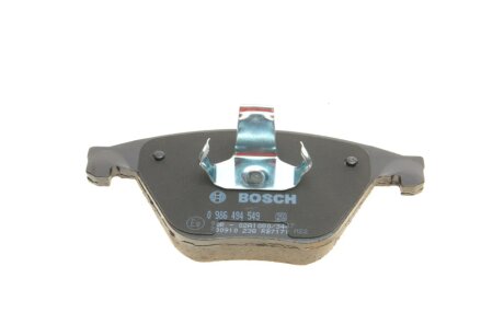 Передні тормозні (гальмівні) колодки bosch 0986494549